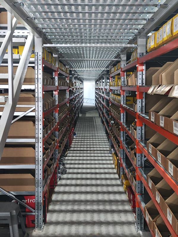 Перенос и реконструкция полочного мезонина в Волгодонске