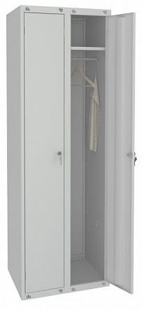 Металлический шкаф для одежды ШМ-22 (800)